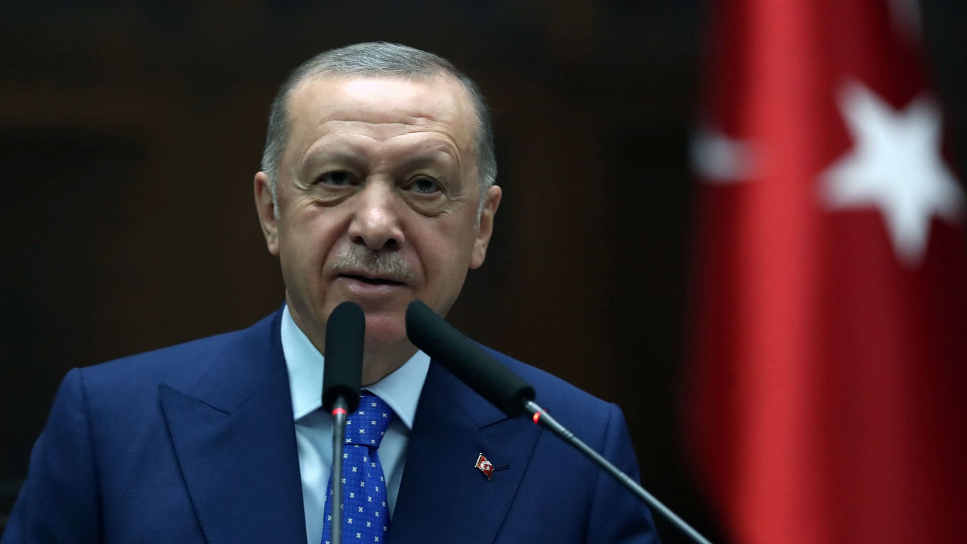 President Erdogan says Turkey will start ratifying Finland’s NATO application