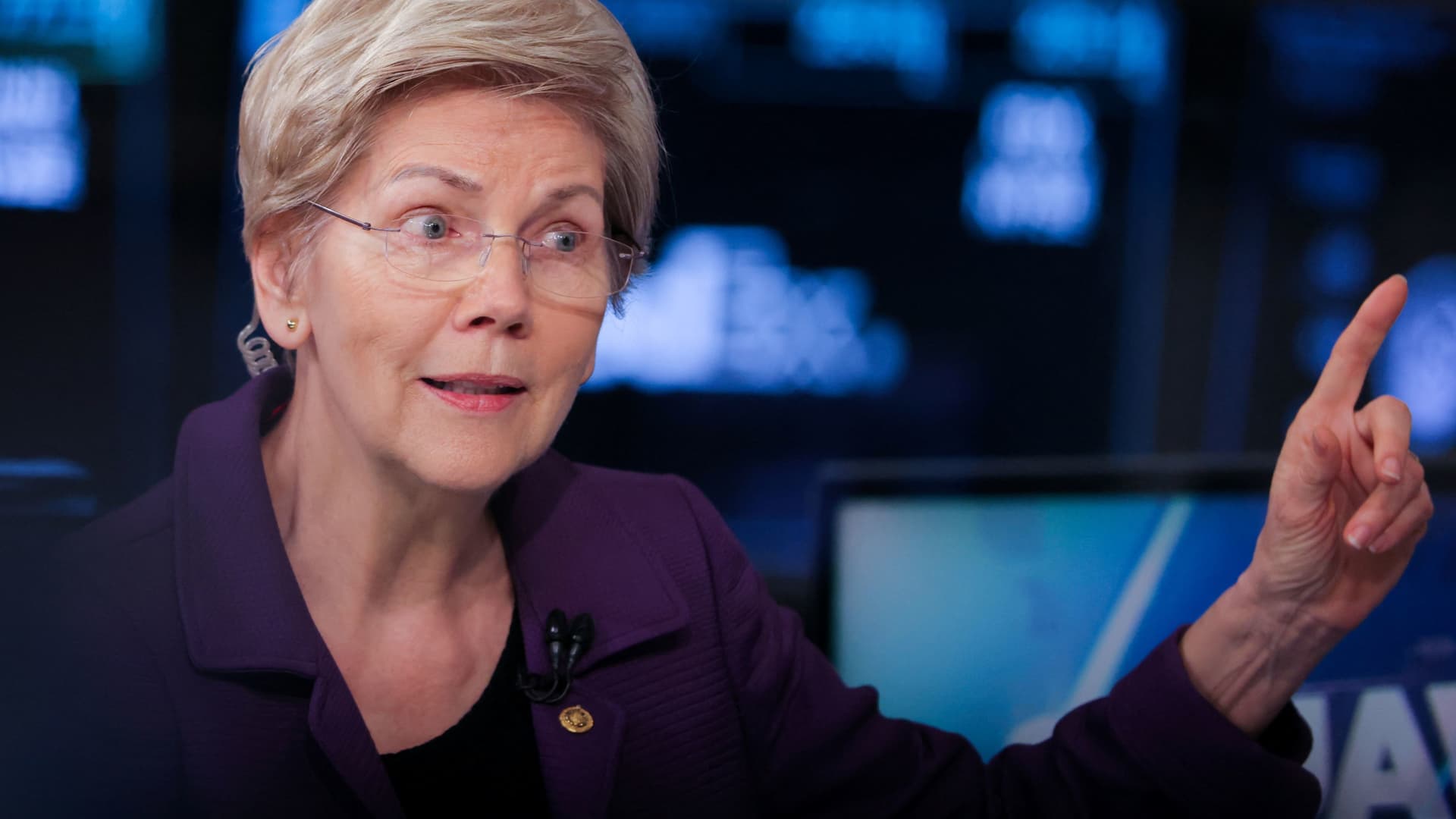 Sen. Elizabeth Warren says she wants to make banking boring again