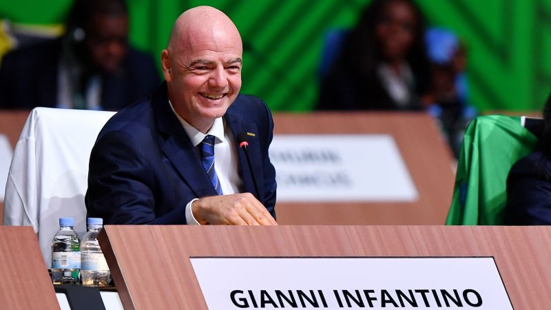 Gianni Infantino says his 2016 FIFA presidential win was inspired by visit to Rwanda’s genocide memorial as he is elected for second term