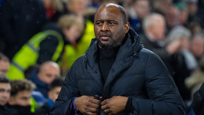 Premier League club Crystal Palace sacks manager Patrick Vieira