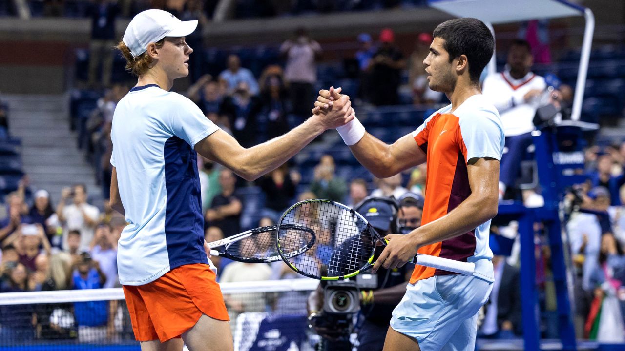 Alcaraz last met Italy's Jannik Sinner in last year's US Open quarterfinals.