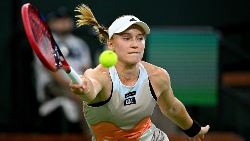 Elena Rybakina stuns world No.1 Iga Swiatek to reach Indian Wells final