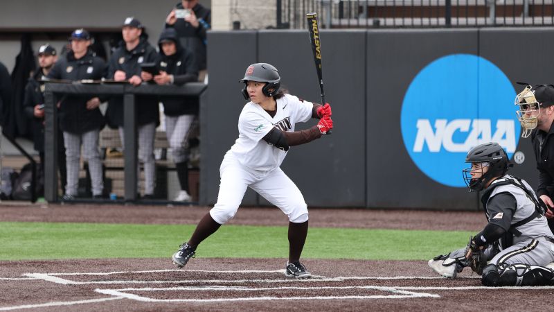 Olivia Pichardo becomes first woman to play in Division I baseball game