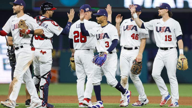 USA advances to the World Baseball Classic final as protestors halt play throughout