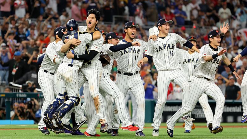 World Baseball Classic final: Japan wins third title with 3-2 victory over Team USA