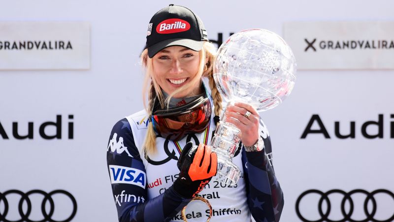 Mikaela Shiffrin: Record-breaking skier thought Lindsey Vonn would beat Ingmar Stenmark’s landmark first