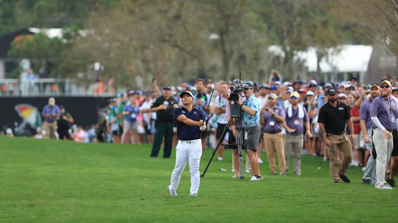 Kitayama looked to be sliding out of contention after a disastrous 9th hole.