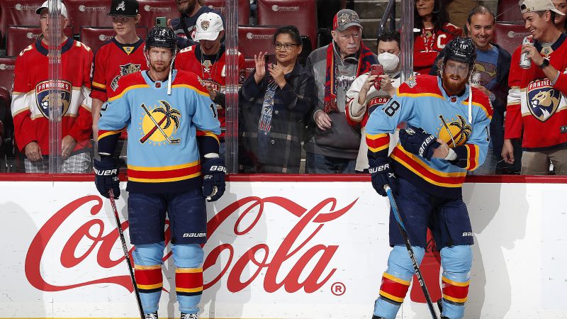 Florida Panthers’ Staal brothers are latest NHL stars to refuse Pride jerseys, citing ‘religious beliefs’