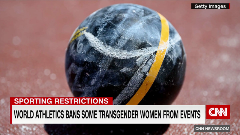 World Athletics bans some transgender women from events