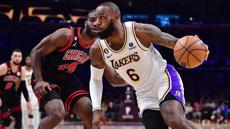 LeBron James visited the ‘LeBron James of feet’ to evaluate his injury – and now he’s back