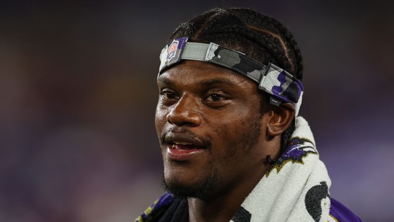 Former NFL MVP Lamar Jackson requests trade from Baltimore Ravens