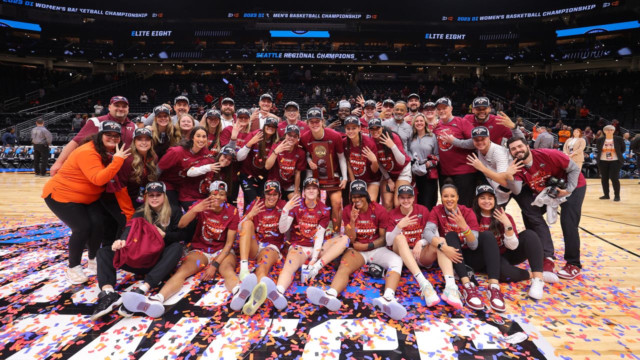 The Virginia Tech Hokies reached their first ever Final Four in program history.