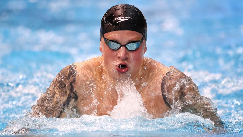 Olympic champion Adam Peaty to miss swimming competition, citing mental health reasons