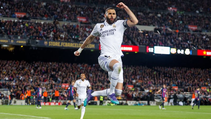 Karim Benzema hat-trick guides Real Madrid to Copa del Rey final with thumping 4-0 win over Barcelona
