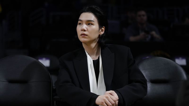 BTS star SUGA is named as an NBA Ambassador