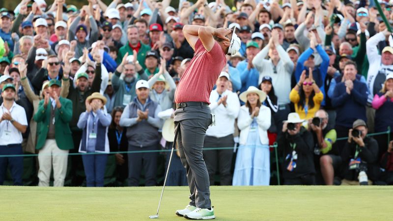 ‘Don’t ever do that again’: Jon Rahm says Super Bowl winner Zach Ertz jinxed him after poor start to victorious Masters campaign