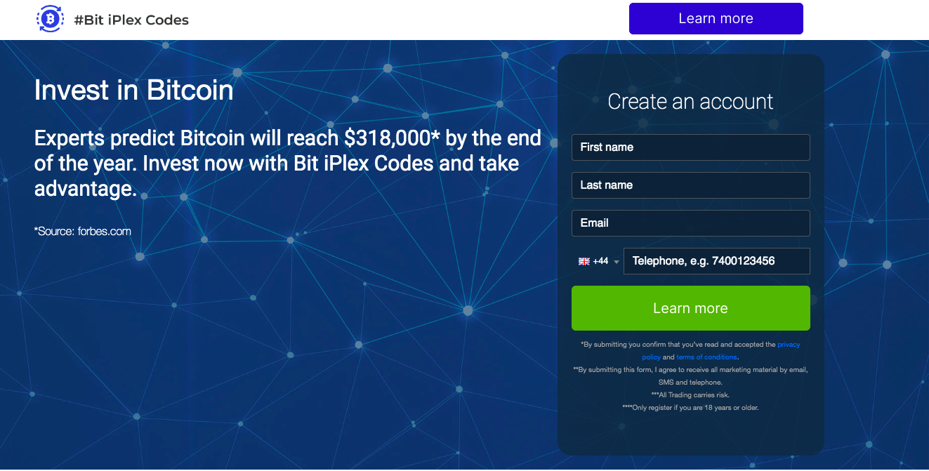 Bit iPlex Codes Review – Scam or Legitimate Trading Software