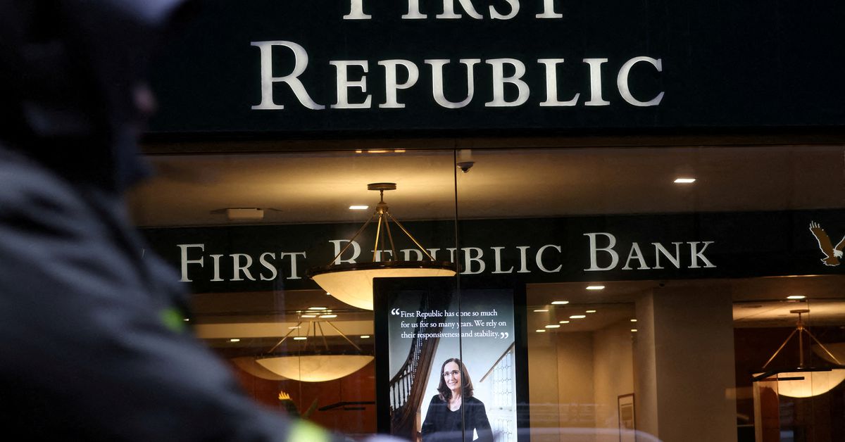 First Republic shares fall despite unprecedented Wall Street rescue deal