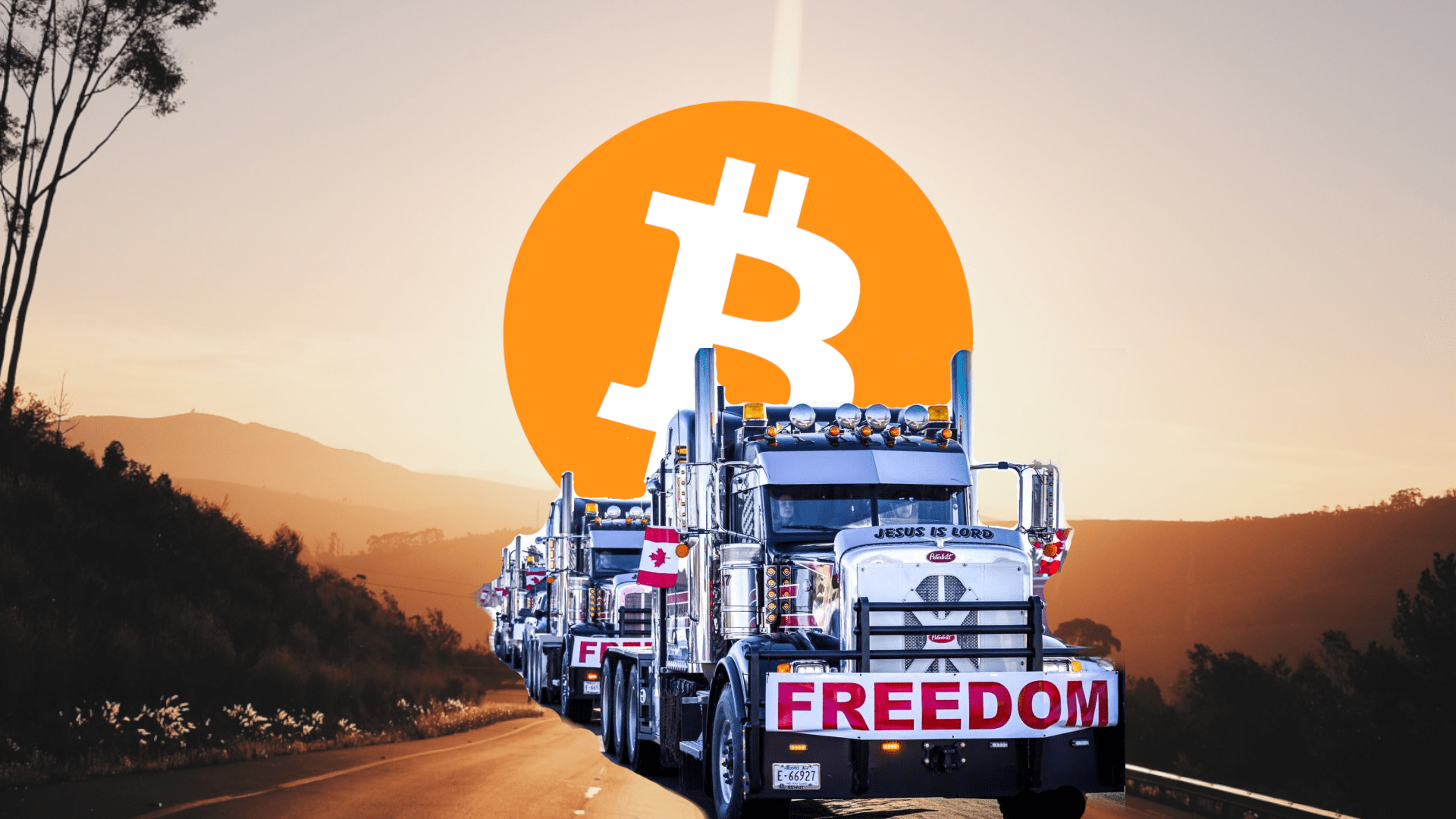 Canadian Truckers Use Bitcoin Crowdfunding To Fuel Freedom Protest