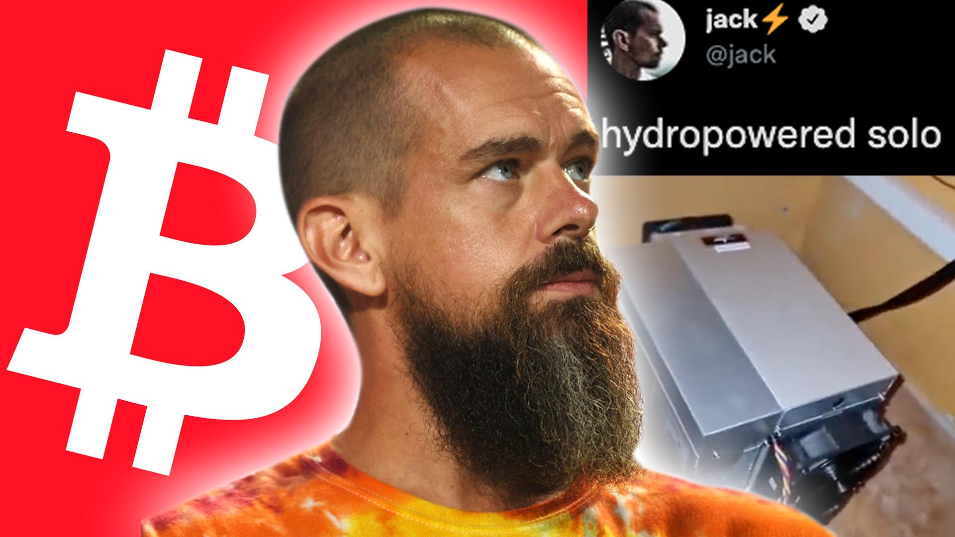 Jack Dorsey Mining Bitcoin “Hydropowered Solo”