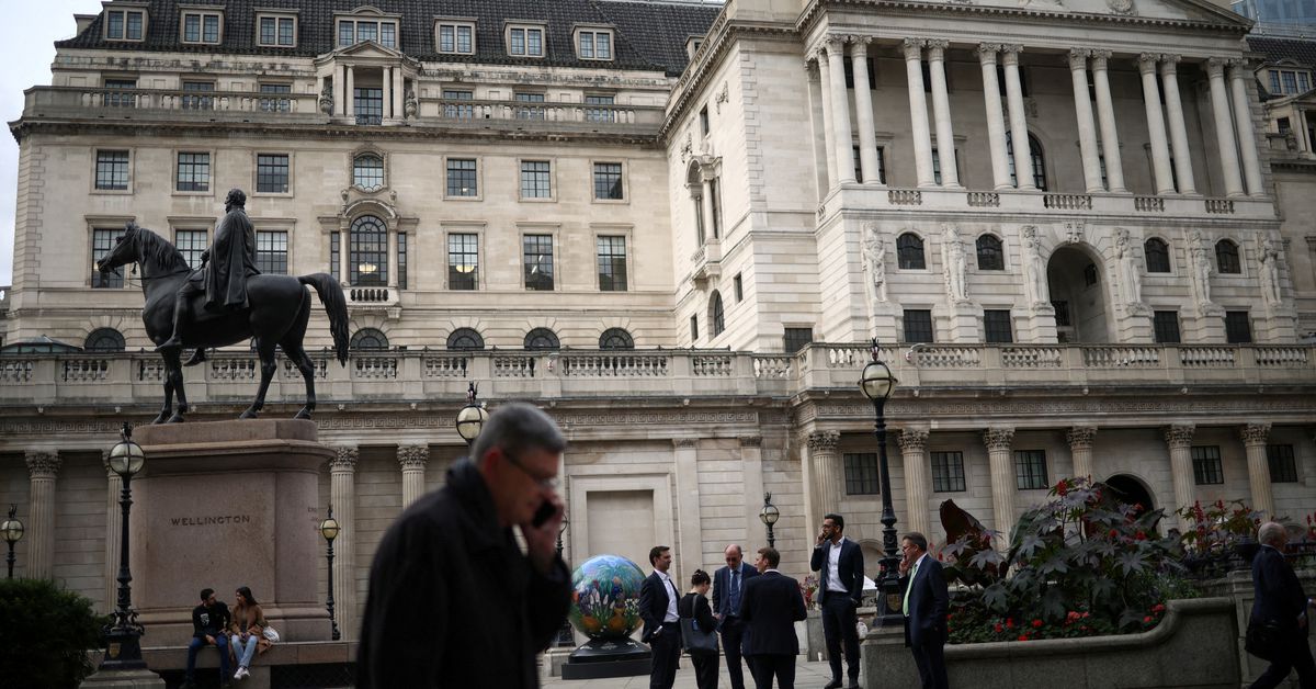 Bank of England to start repo operations at 0815 GMT on Monday