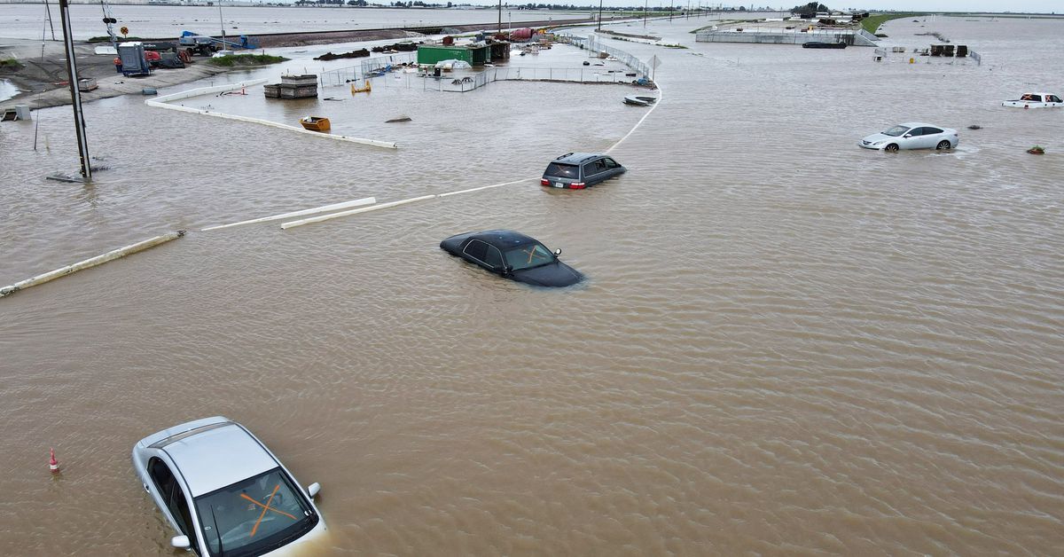 Storm-weary California lashed with 12th ‘atmospheric river’ cloudbursts