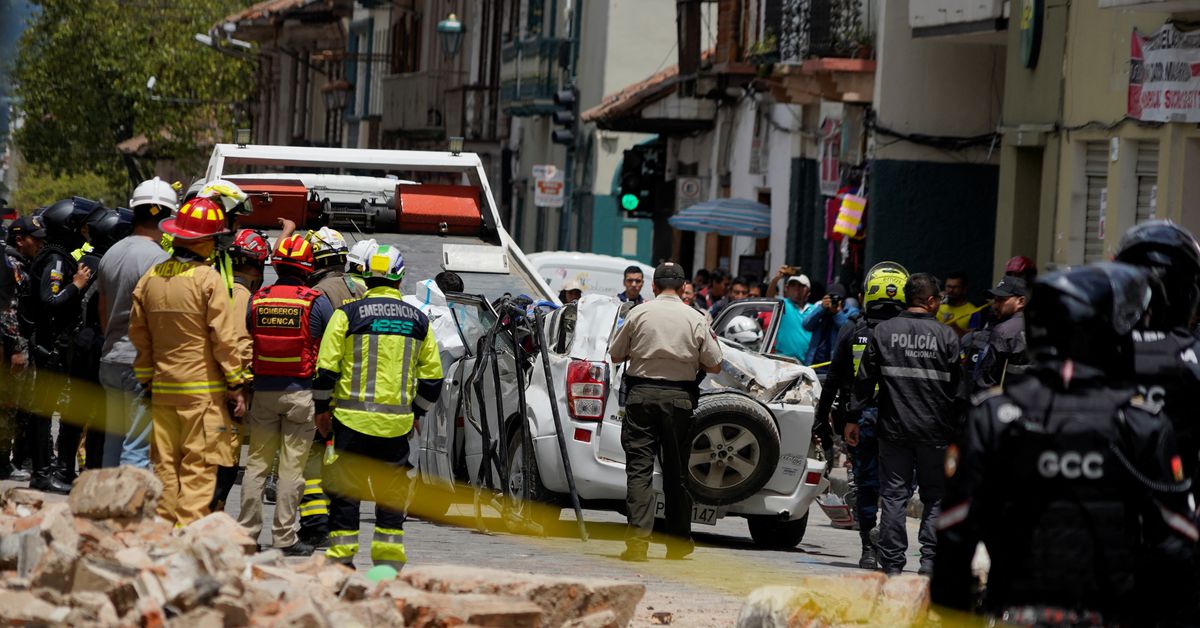 Magnitude 6.8 earthquake shakes Ecuador, at least 14 deaths reported
