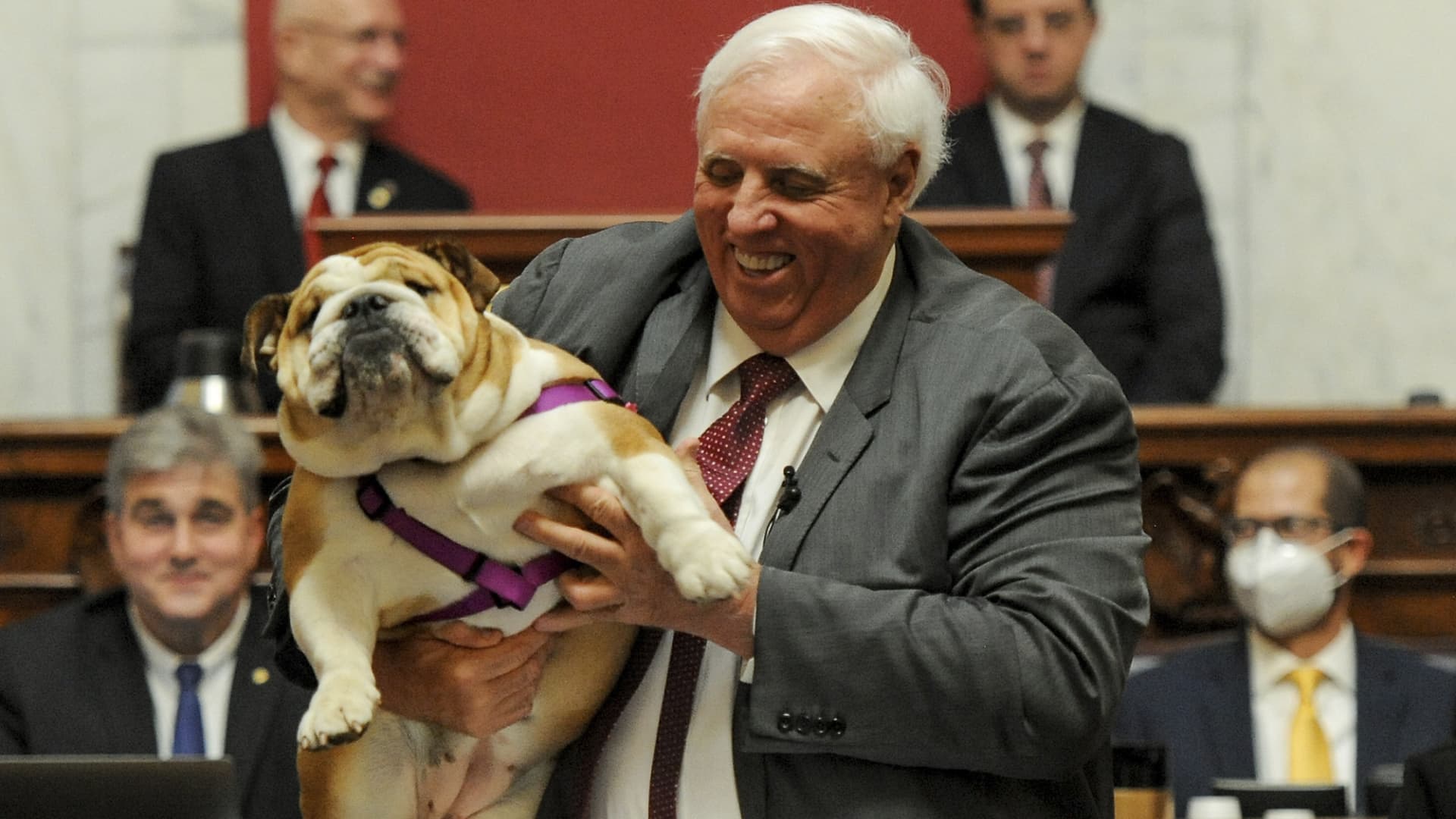 West Virginia Gov. Jim Justice kicks off campaign for Joe Manchin’s pivotal Senate seat