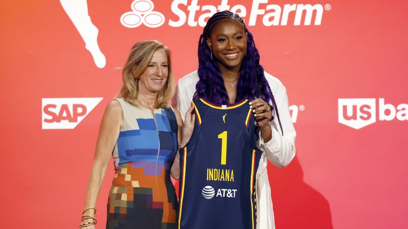 Aliyah Boston selected as No. 1 pick by Indiana Fever in the 2023 WNBA Draft