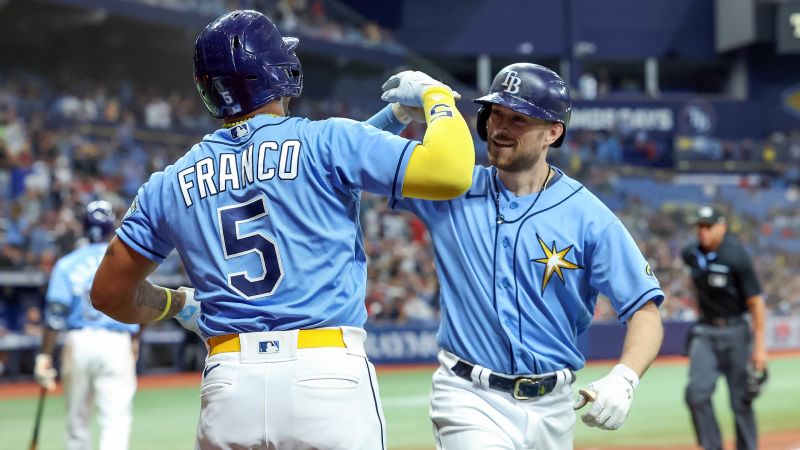 ‘The history isn’t lost on us’: Tampa Bay Rays beat Boston Red Sox to become the first team since 1987 to start a season 11-0