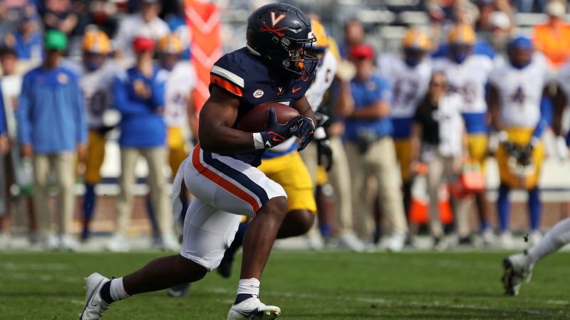 Mike Hollins scores in UVA spring game five months after surviving a shooting