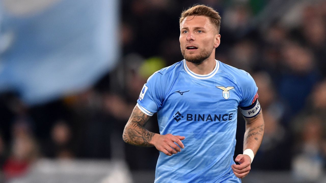 Immobile is Lazio captain and scored in the club's recent win against Spezia.