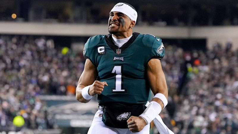 Quarterback Jalen Hurts signs record-breaking five-year extension with Philadelphia Eagles; reportedly highest-paid player in NFL history