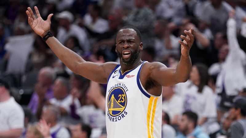 Golden State Warriors’ Draymond Green suspended for stepping on Domantas Sabonis in playoff loss to Kings