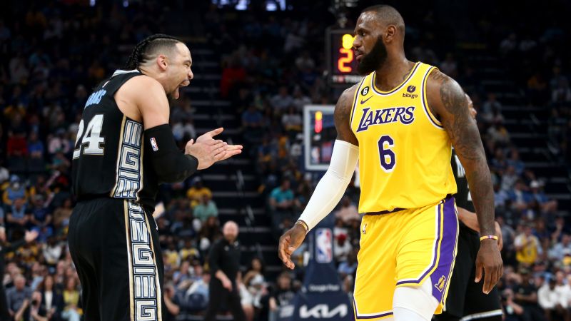 LeBron James told he is ‘old’ in spat with Dillion Brooks as Grizzlies even playoff series with Lakers