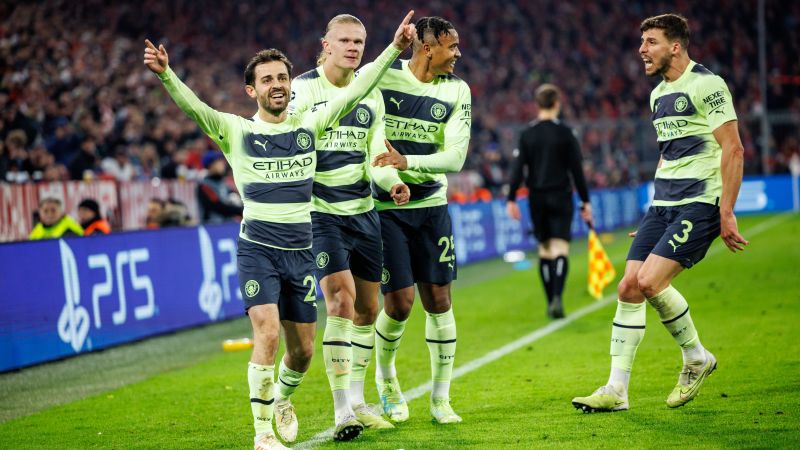 ‘I am so happy,’ says Pep Guardiola after Manchester City reaches Champions League semifinals