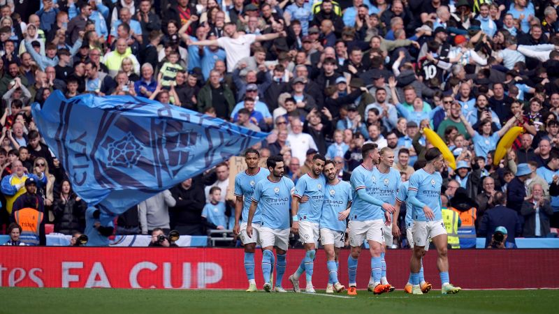 Manchester City cruises into FA Cup final with 3-0 victory over Sheffield United