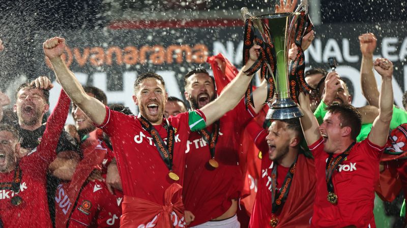 Wrexham secures promotion in front of jubilant owners Ryan Reynolds and Rob McElhenney