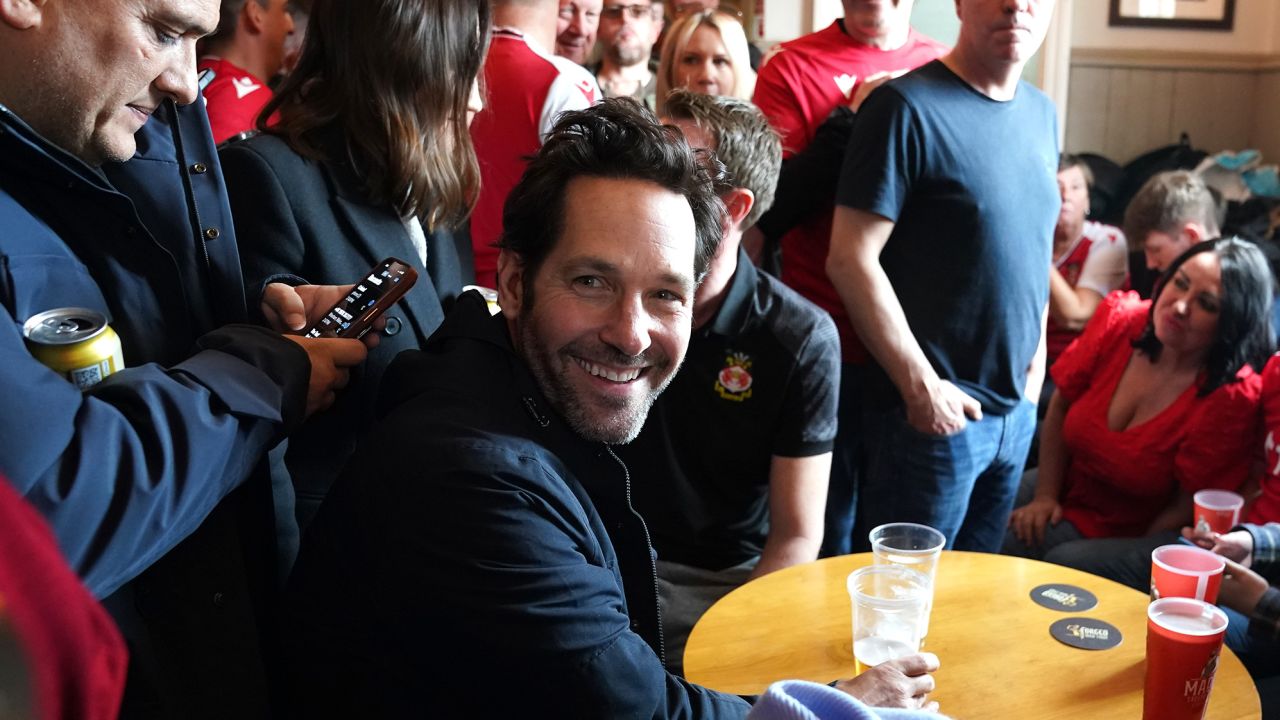 Paul Rudd is one of many actors to have watched Wrexham in recent months.