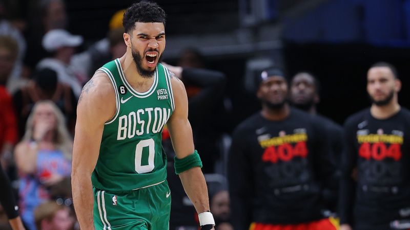 Jayson Tatum apologizes to Janet Jackson for concert delay as Boston Celtics win Game 6 to eliminate Atlanta Hawks