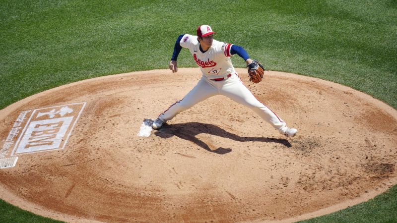 Shohei Ohtani comes within inches of making yet more MLB history in Angels win