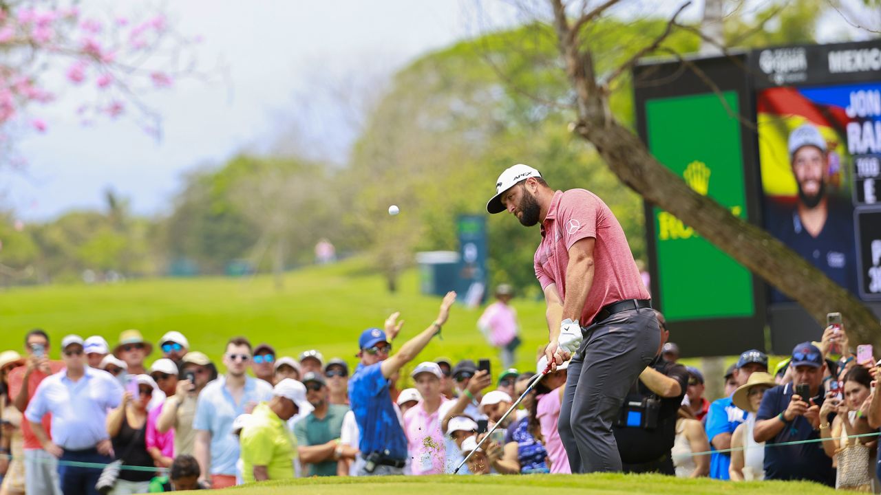 Rahm narrowly missed out on defending his title at the Mexico Open.