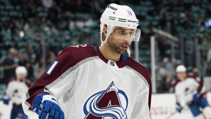 Colorado Avalanche’s Andrew Cogliano fractures neck during game and returns to play; team later announces he is ‘out indefinitely’