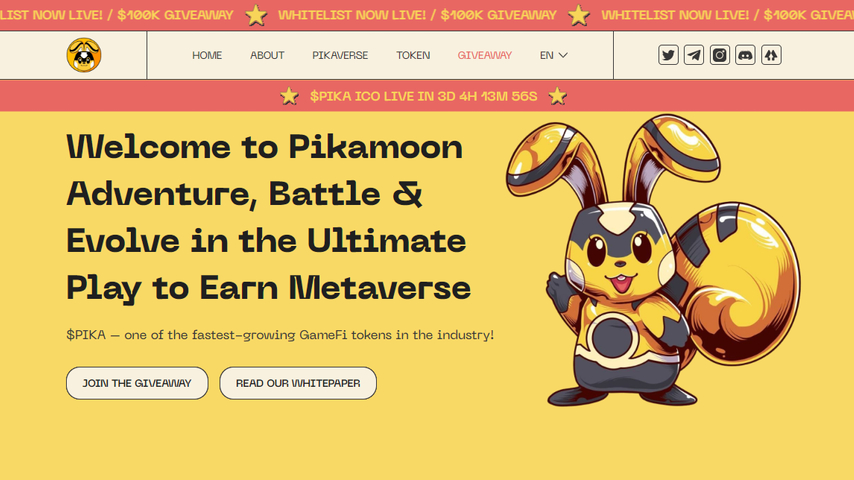 Pikamoon Crypto Presale Review