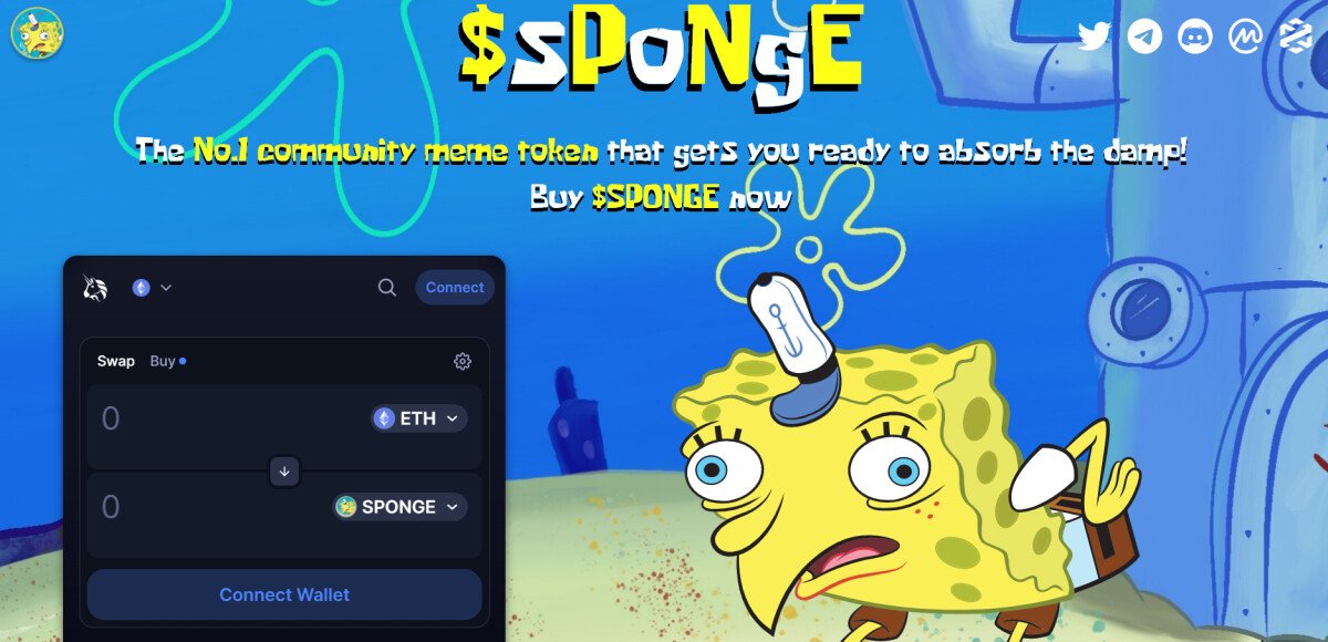 SPONGE Token Price Blasts Up 7x in 5 Days – Next Low Cap Gem to Get Listed on Binance?