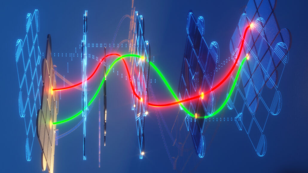 Quantum computers braided ‘anyons,’ long-sought quasiparticles with memory