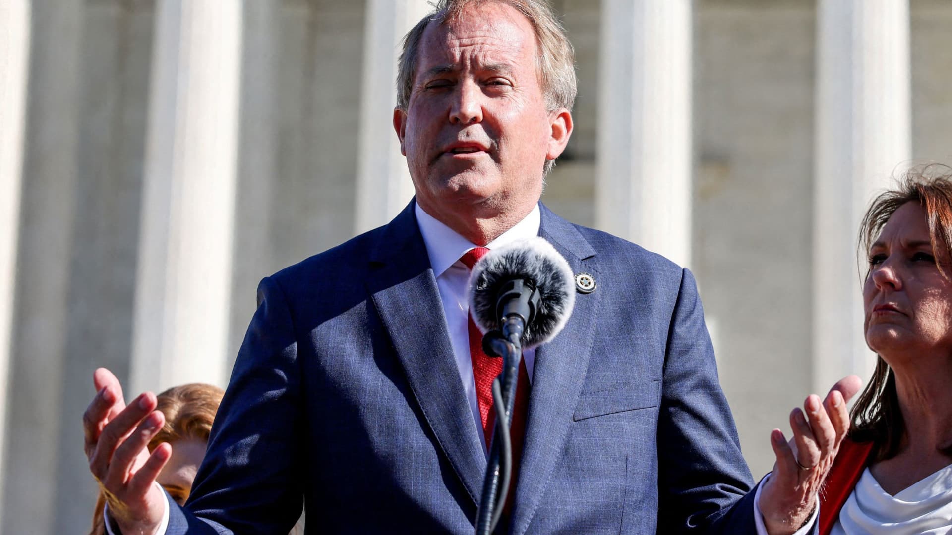 GOP-controlled Texas House impeaches Republican Attorney General Ken Paxton, triggering suspension