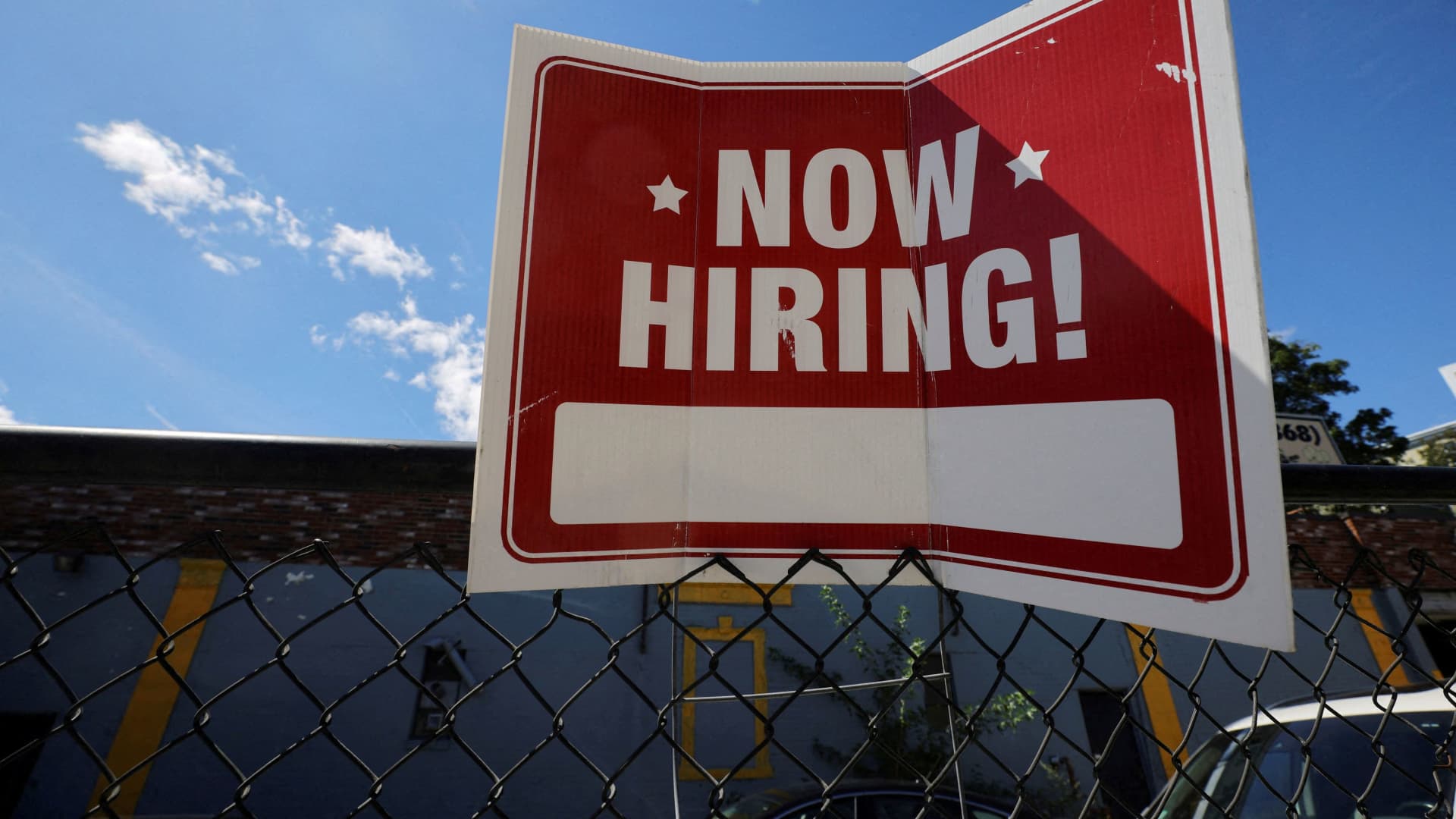 Private payrolls surged by 296,000 in April, much higher than expected, ADP says