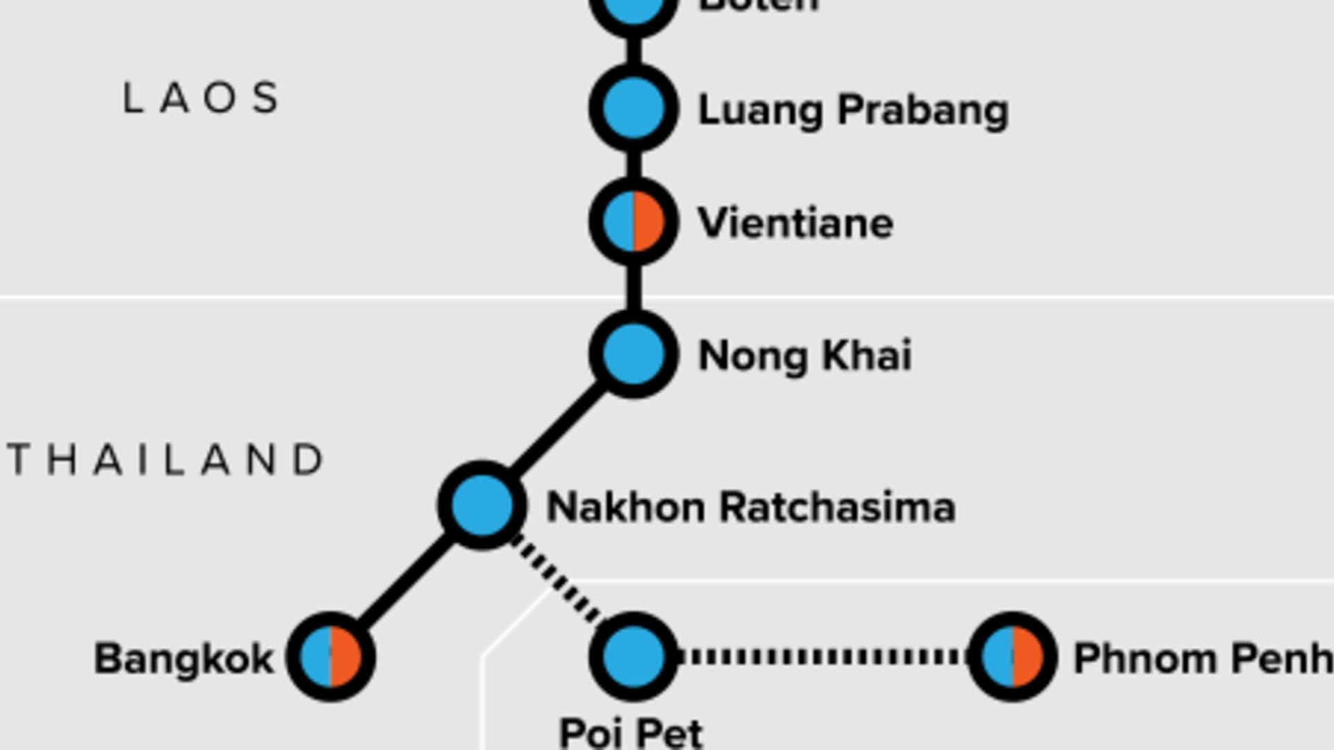 These maps show how far China’s freight railways are stretching across Asia