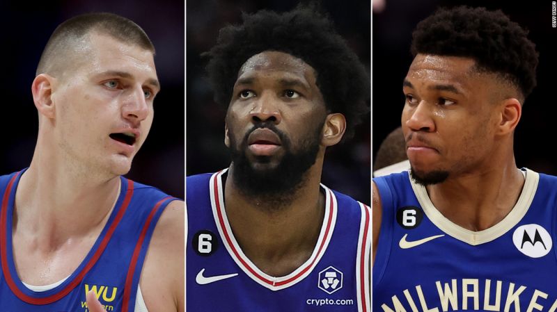 Joel Embiid vs Nikola Jokić vs Giannis Antetokounmpo: Who will be crowned the 2023 NBA MVP?